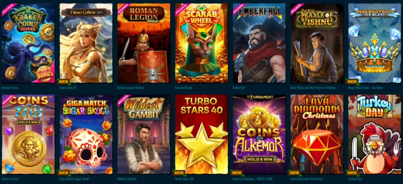 Spinanga Casino Juegos